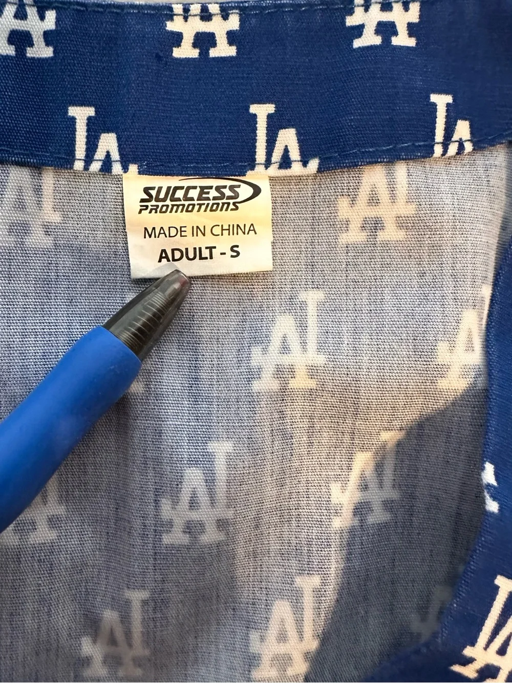 Los Ángeles Dodgers Baseball Medical Scrub Small